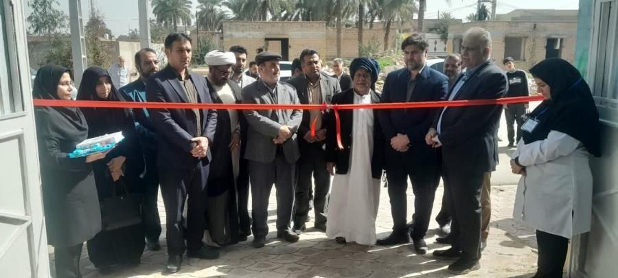 افتتاح مرکز بهداشت روستای جنگیه و مرکز مشاوره ازدواج کوت‌عبدالله در شهرستان کارون
