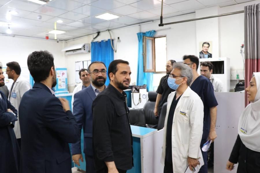 کادر درمان در خط مقدم خدمت‌رسانی قرار دارند
