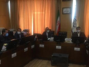 حضور مهندس یوسفی در جلسه هیئت رییسه کمیته تحقیق و تفحص از خودرو سازان مجلس شورای اسلامی با معاون وزیر صمت